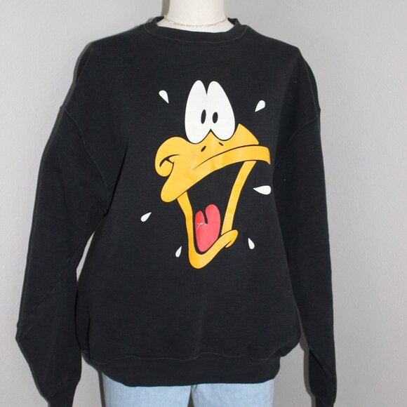 Vintage 1991 Daffy Duck Crew Neck - Picture 6 of 7